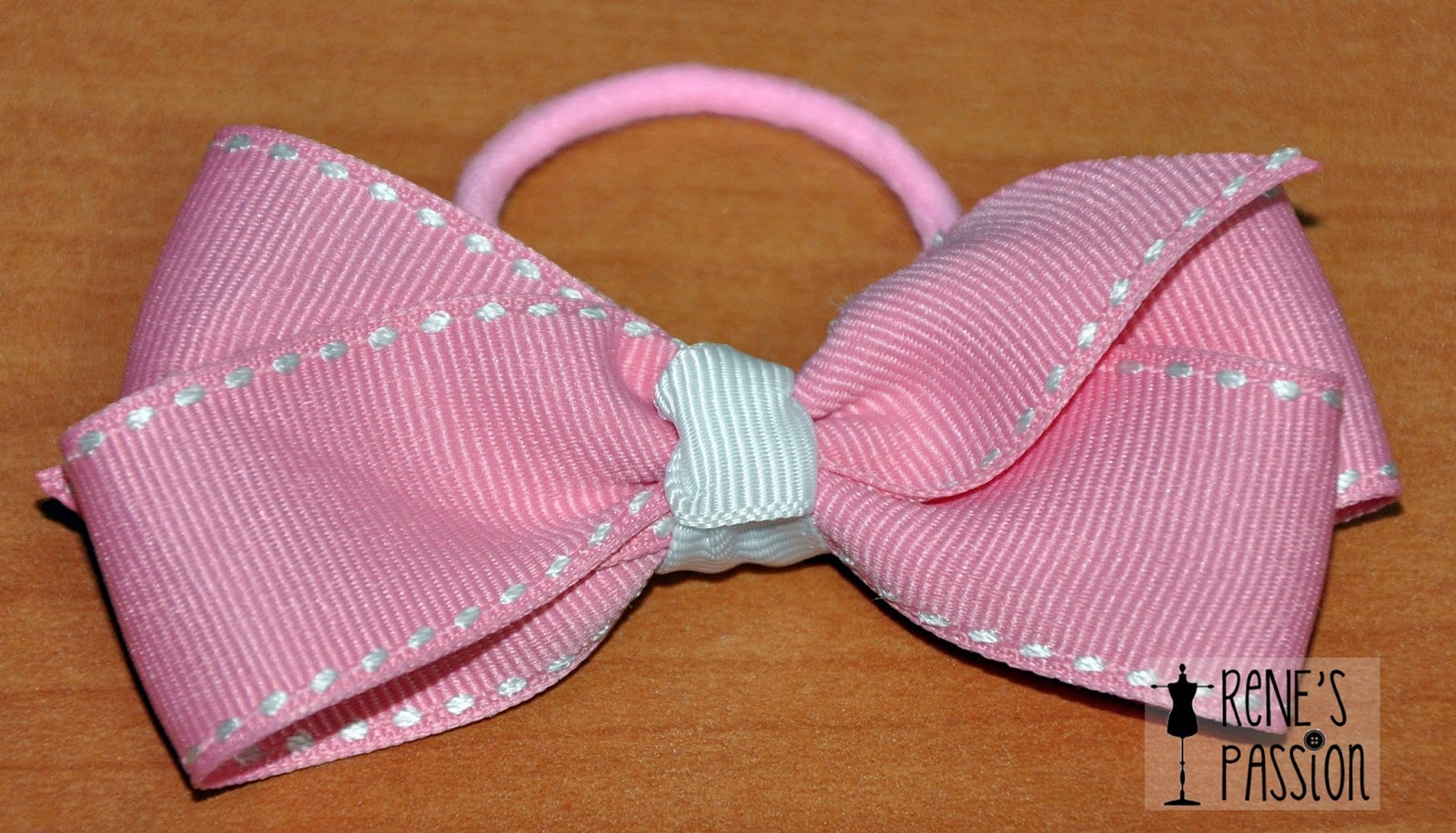 ribbon bow hair tie