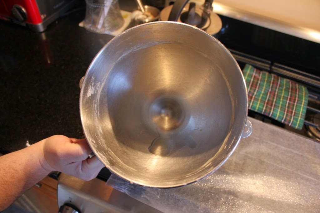 Danger ahead! Newfie Girl with a Spatula, a Shovel and a Load of