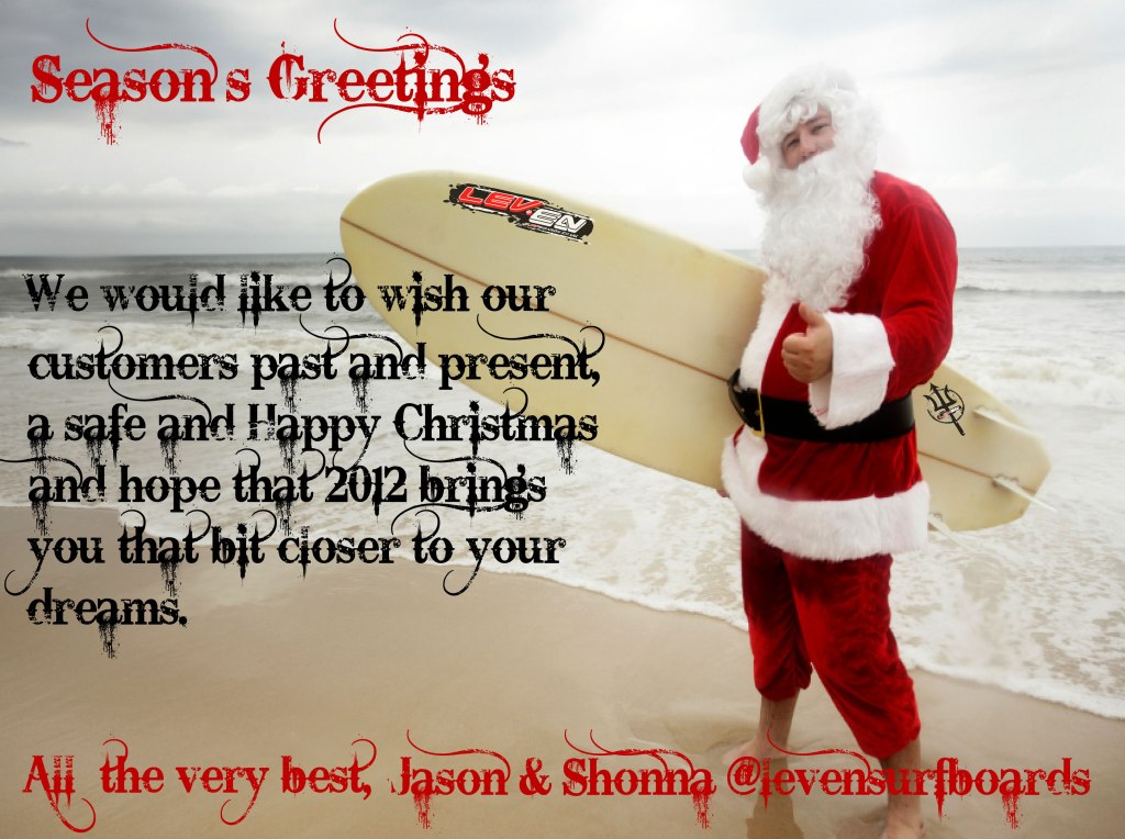 Coworkers wishesmsg rejoice LEVEN SURFBOARDS BLOG: December 2011