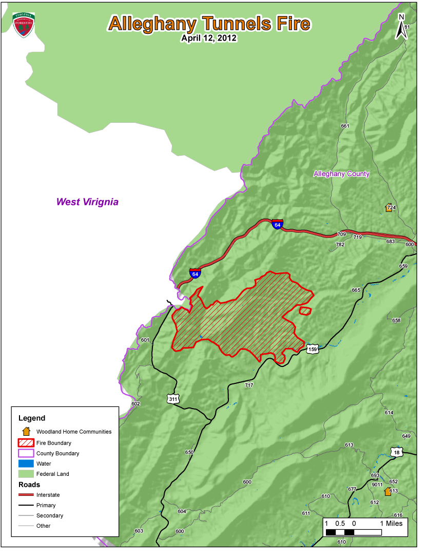 Virginia Wildfire Information and Prevention Easter Complex and