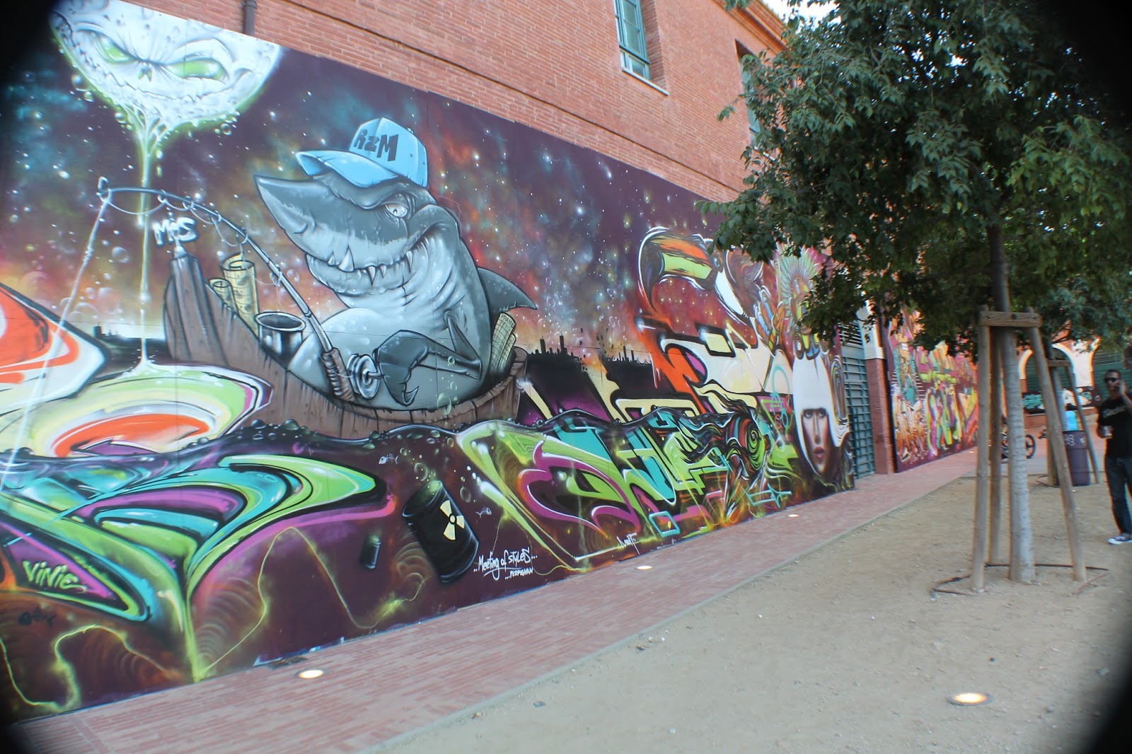 Nwk To Mia Graffiti Artist Paints Awesome Stuart Scott Mural In La