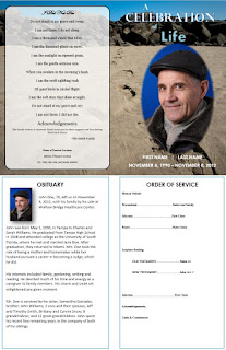 funeral order of service