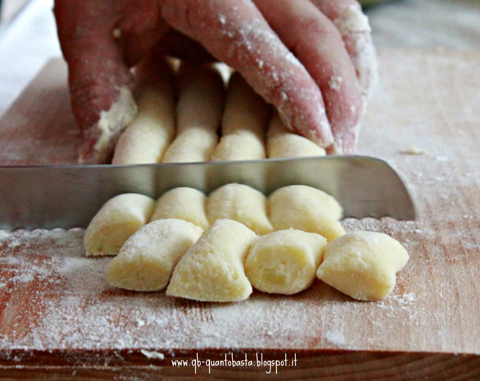 Q.B. Quanto Basta. Gnocchi di Patate Ricetta Base