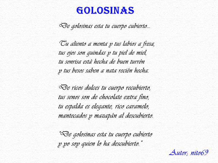 GOLOSINAS