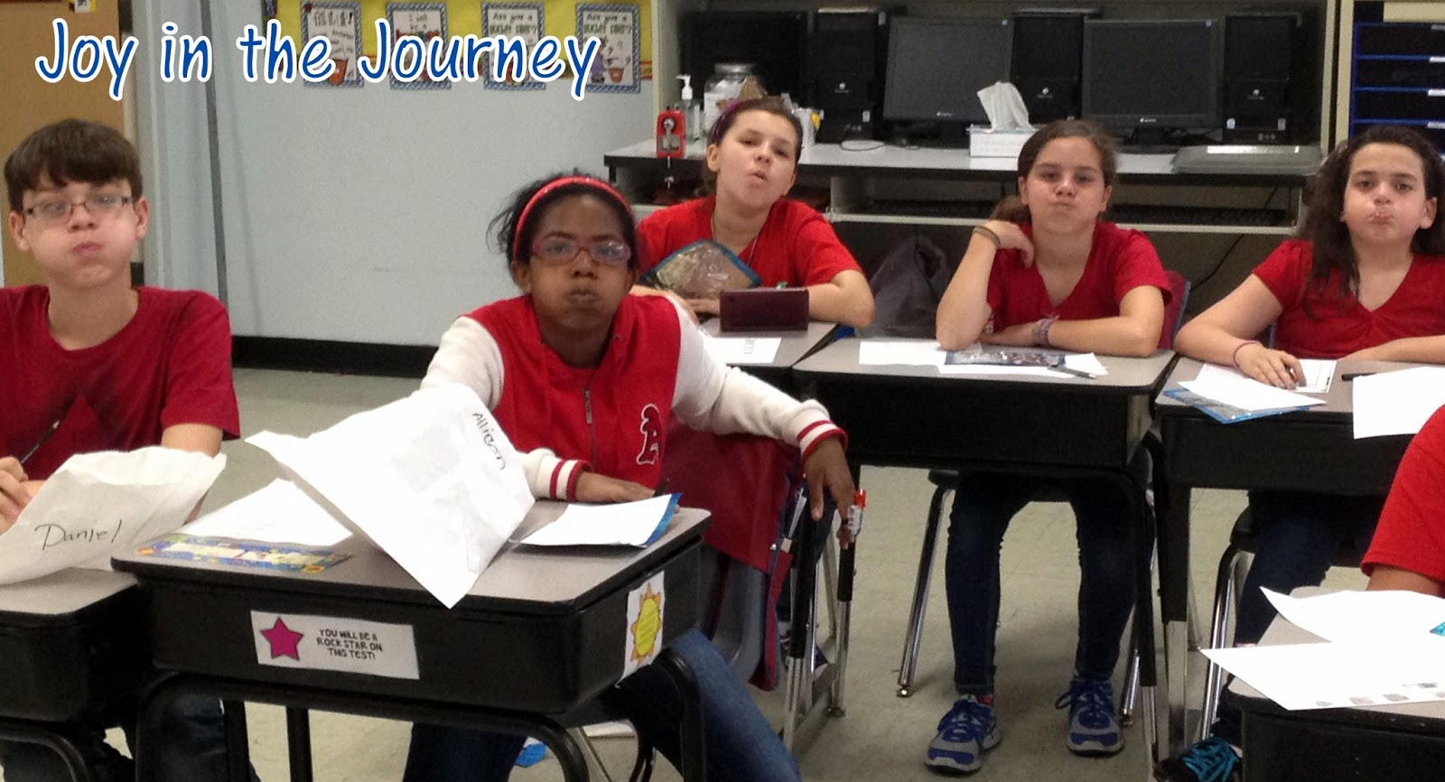 "Put a BUBBLE in your mouth" Joy in the Journey