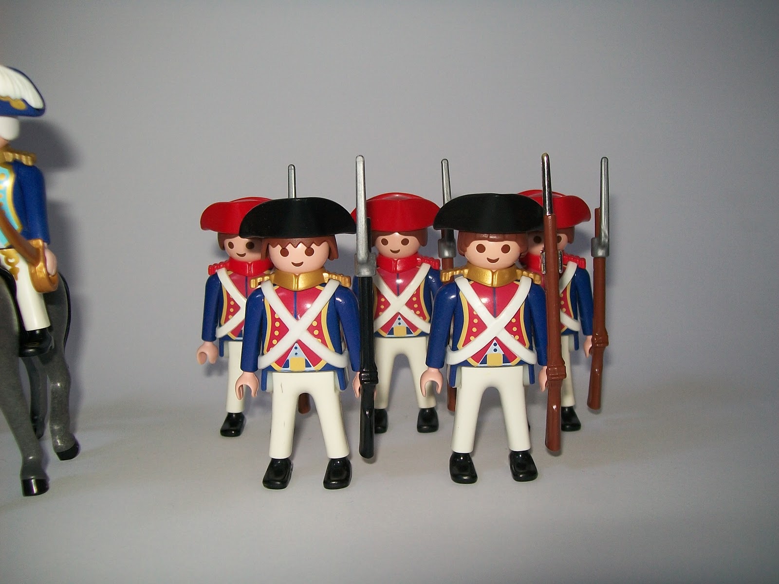 playmobil soldados franceses