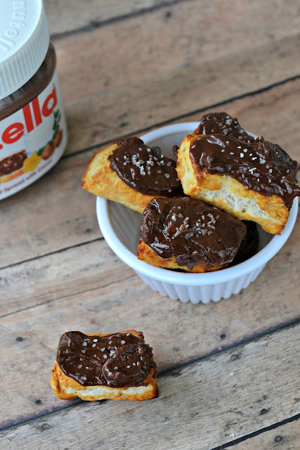 Nutella Pretzel Bites 