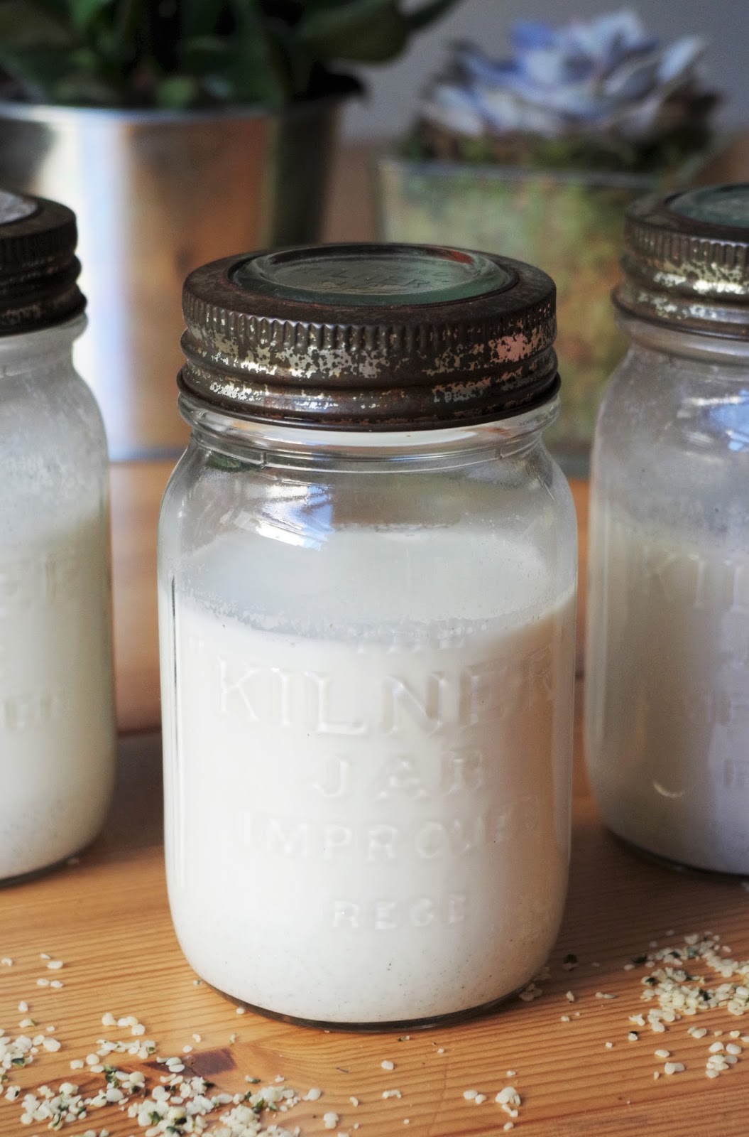 Homemade Hemp Milk Euphoric Vegan