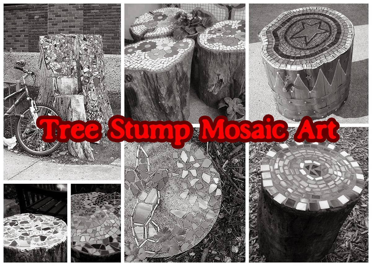 Tree Stump Mosaic