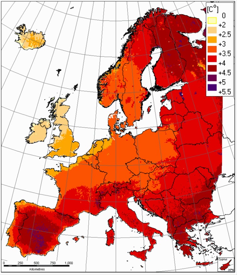 Researchers map European climate change - The Archaeology News Network