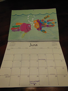 The Lamp Post: Homemade Calendar