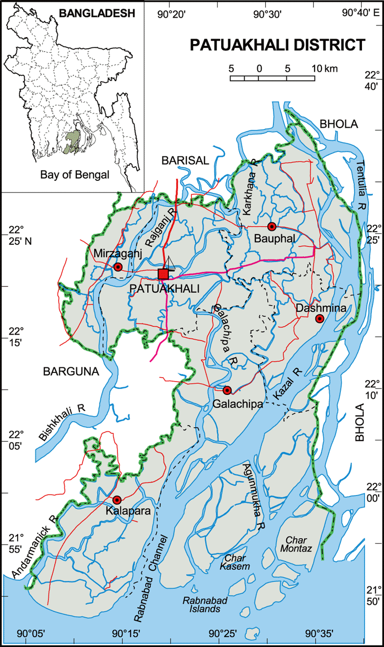 Lalmonirhat District Map