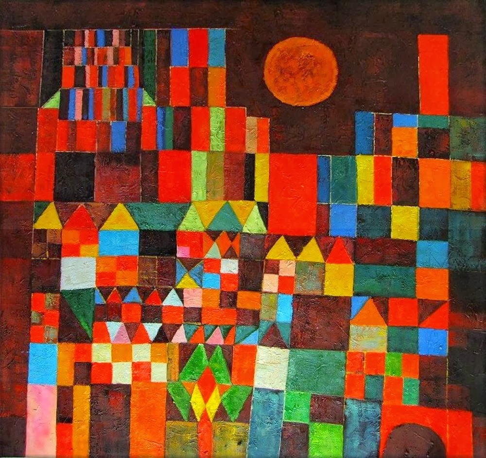 The Art Studio at Cooper Dual Language Academy Paul Klee Cityscape