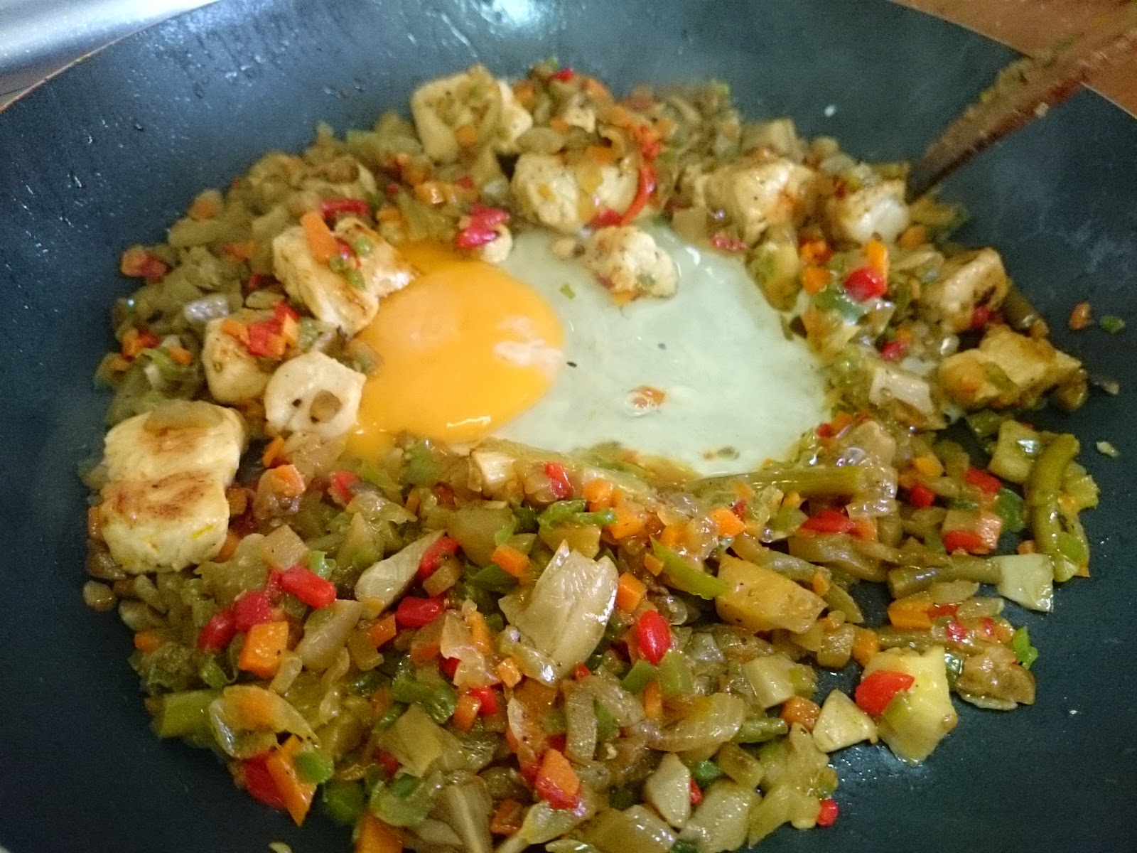 Arroz Basmati salteado con Salsa de Soja y Teriyaki