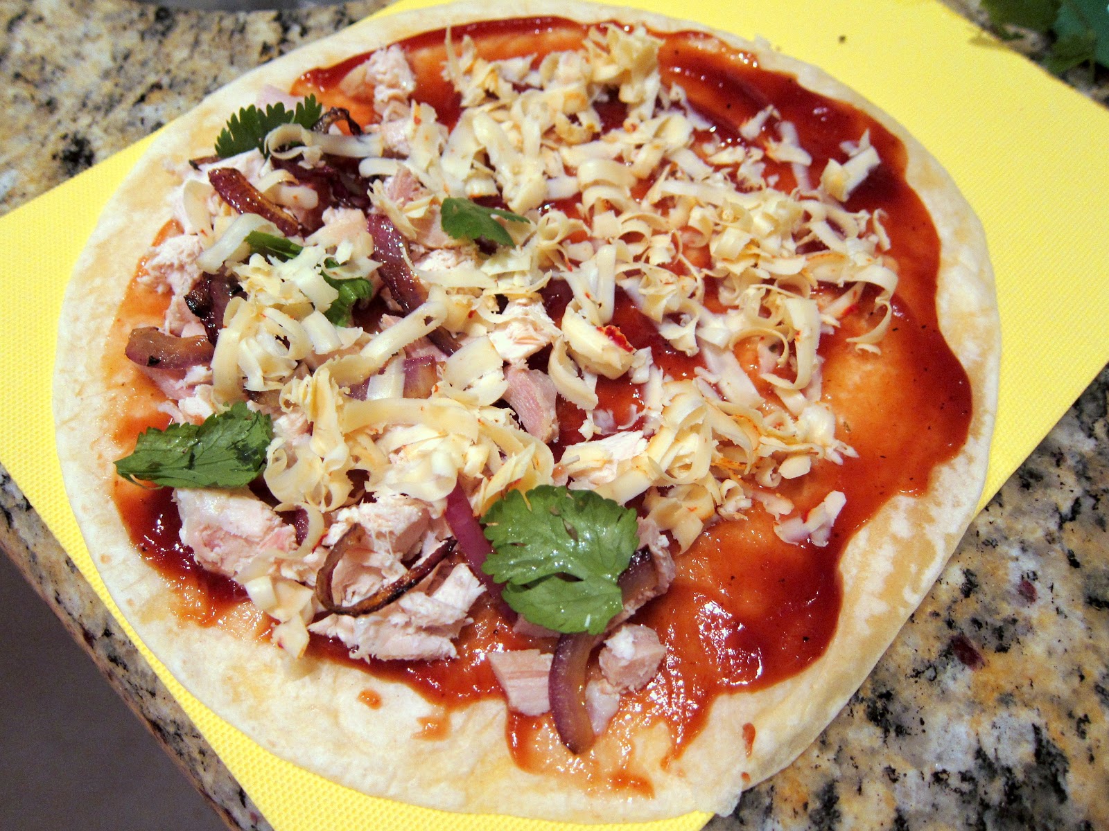 BBQ Chicken Pizzadilla