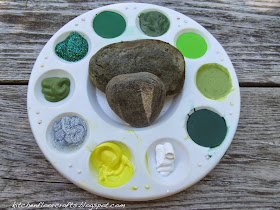 Craft rocks: Flat rocks & Small rocks