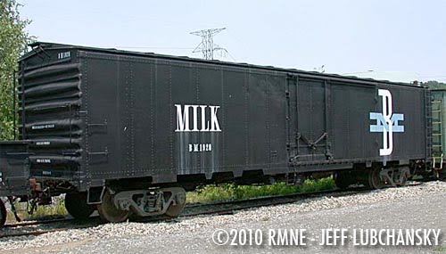 News From The Naugy: Boston & Maine Milk Cars 1910 and 1920