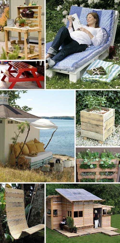 DIY Pallets of Wood 30 Plans and Projects Pallet Furniture Ideas