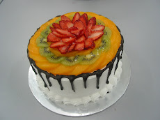 Mix Fruit Flan with Cream Cheese