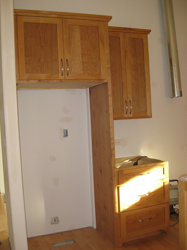 Installing Refrigerator Cabinet Panels