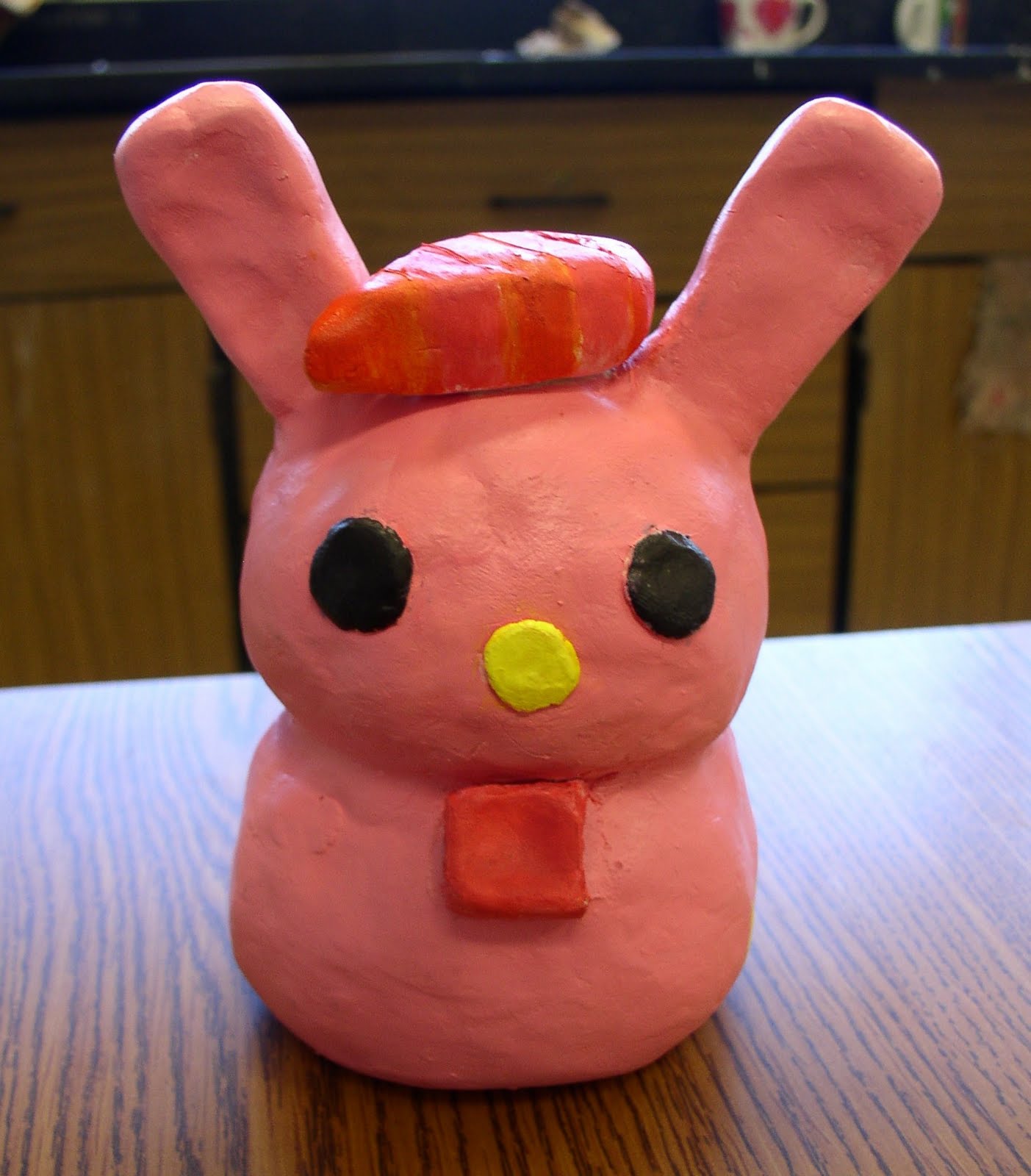 DMS ART 7th Grade Clay Piggy Banks!