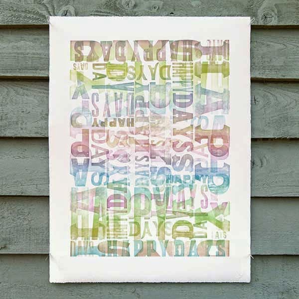 letterpress posters