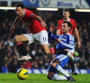 Chelsea vs Manchester United in Statistics Chelsea vs Manchester United dalam Statistik