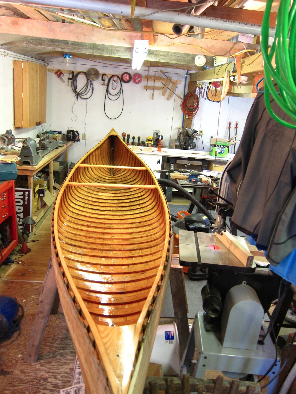 Ralphsclimbingblog RESTORING THE CHESTNUT CANOE