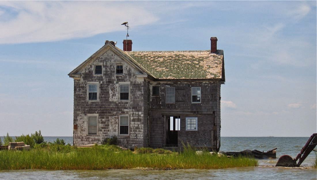 Deserted Places Holland Island in the Chesapeake Bay