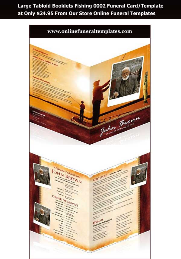 free funeral brochure templates online