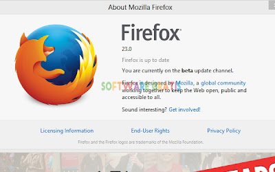 Mozilla Firefox Terbaru Versi 23.0 Beta 1