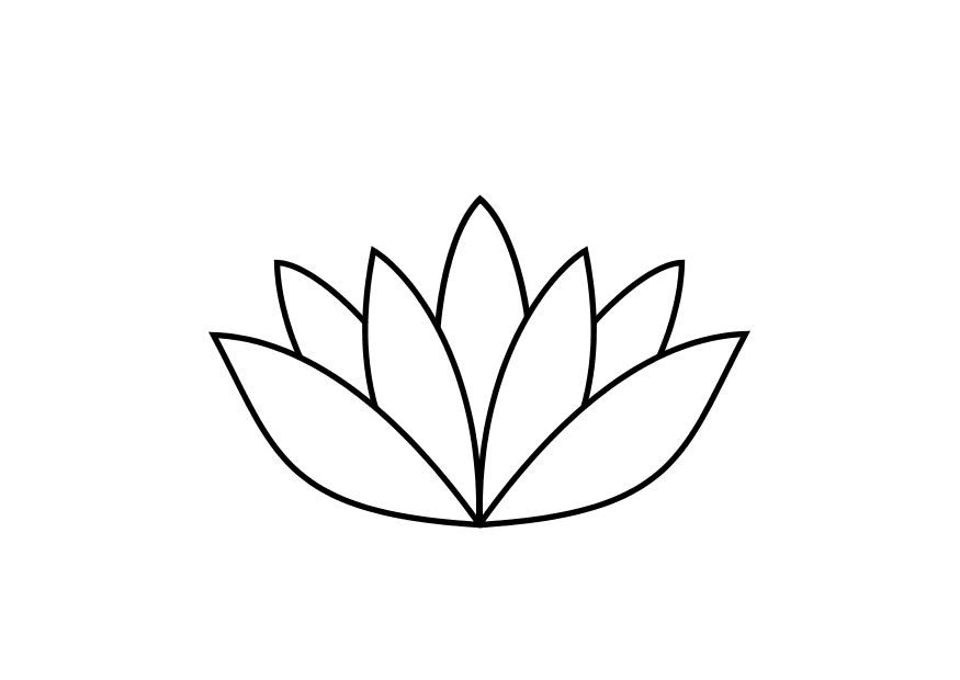 Lotus Flower Coloring Pages Flower Coloring Page