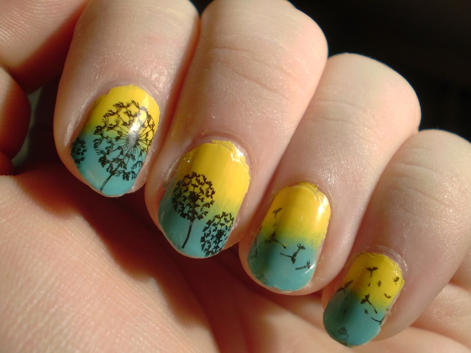 Foxfire's Finger Paint Dandelions