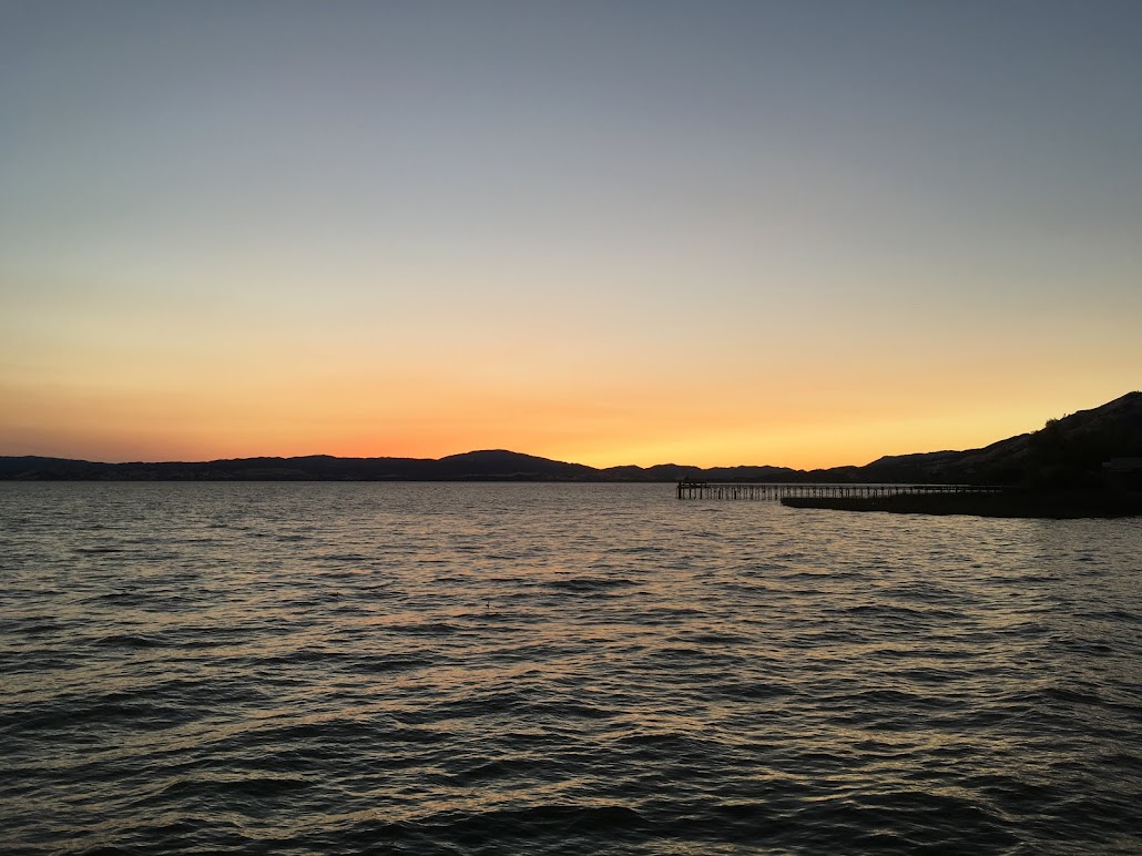 Clear Lake at Sunset