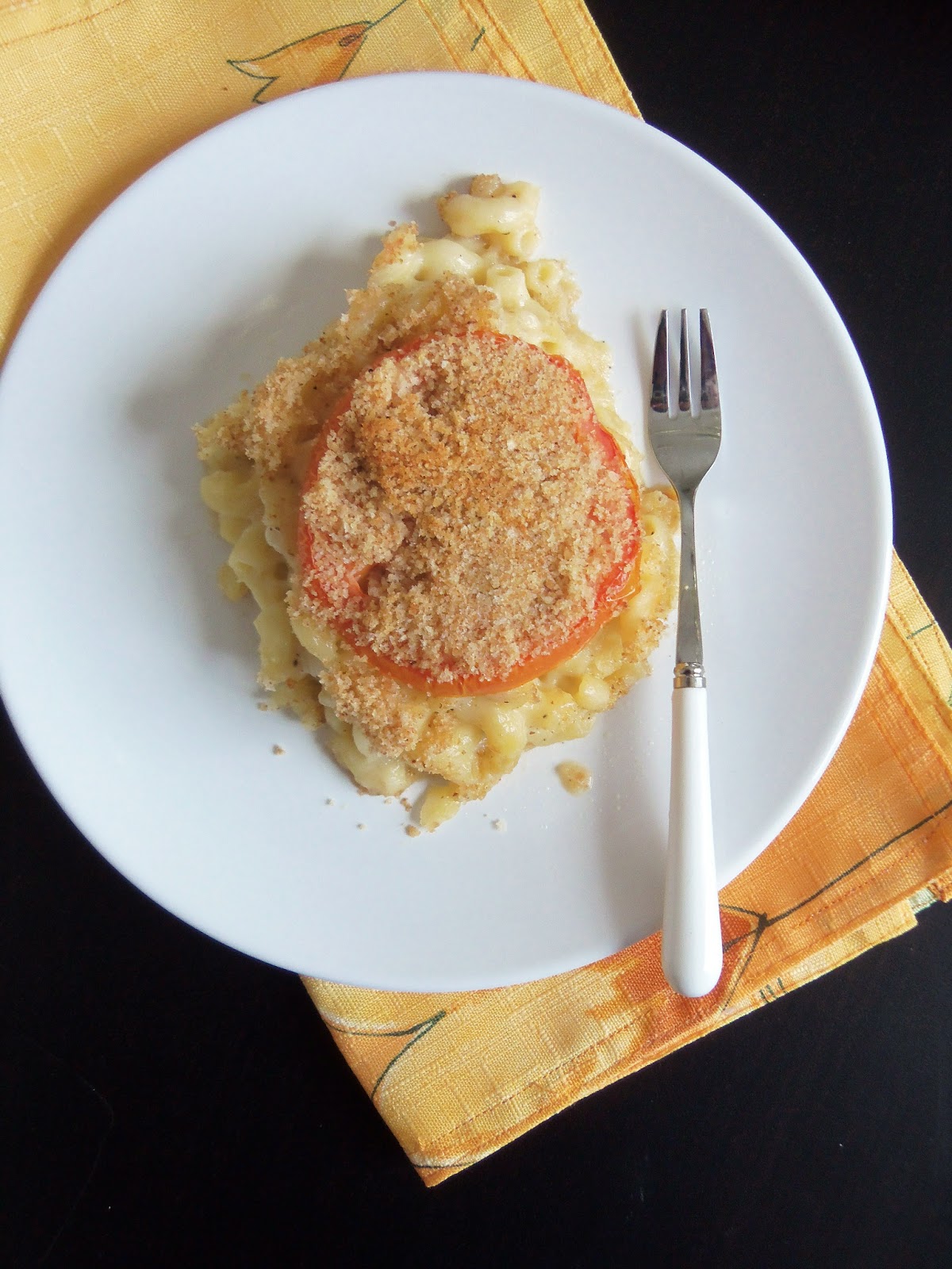 Simply Romanesco Mac and Cheese (with Bacon and Mushrooms)