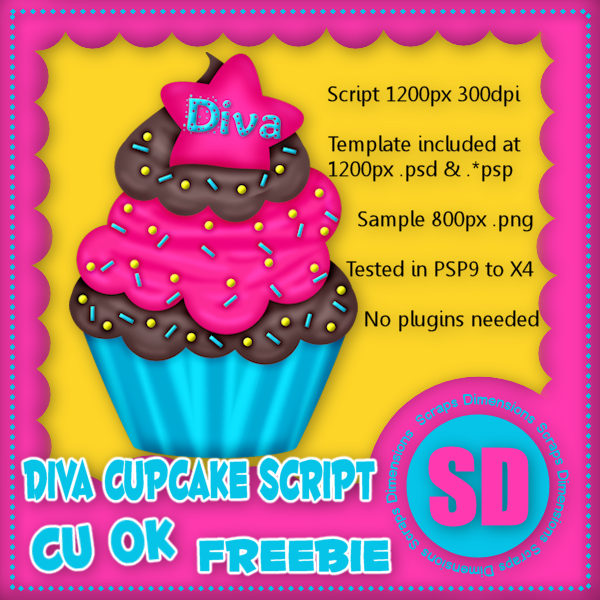 FREEBIE CU DIVA CUPCAKE SCRIPT SD_CU+DC+Preview