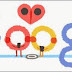 Valentine's Day. Sfântul Valentin 2015. Google şi-a schimbat logo-ul