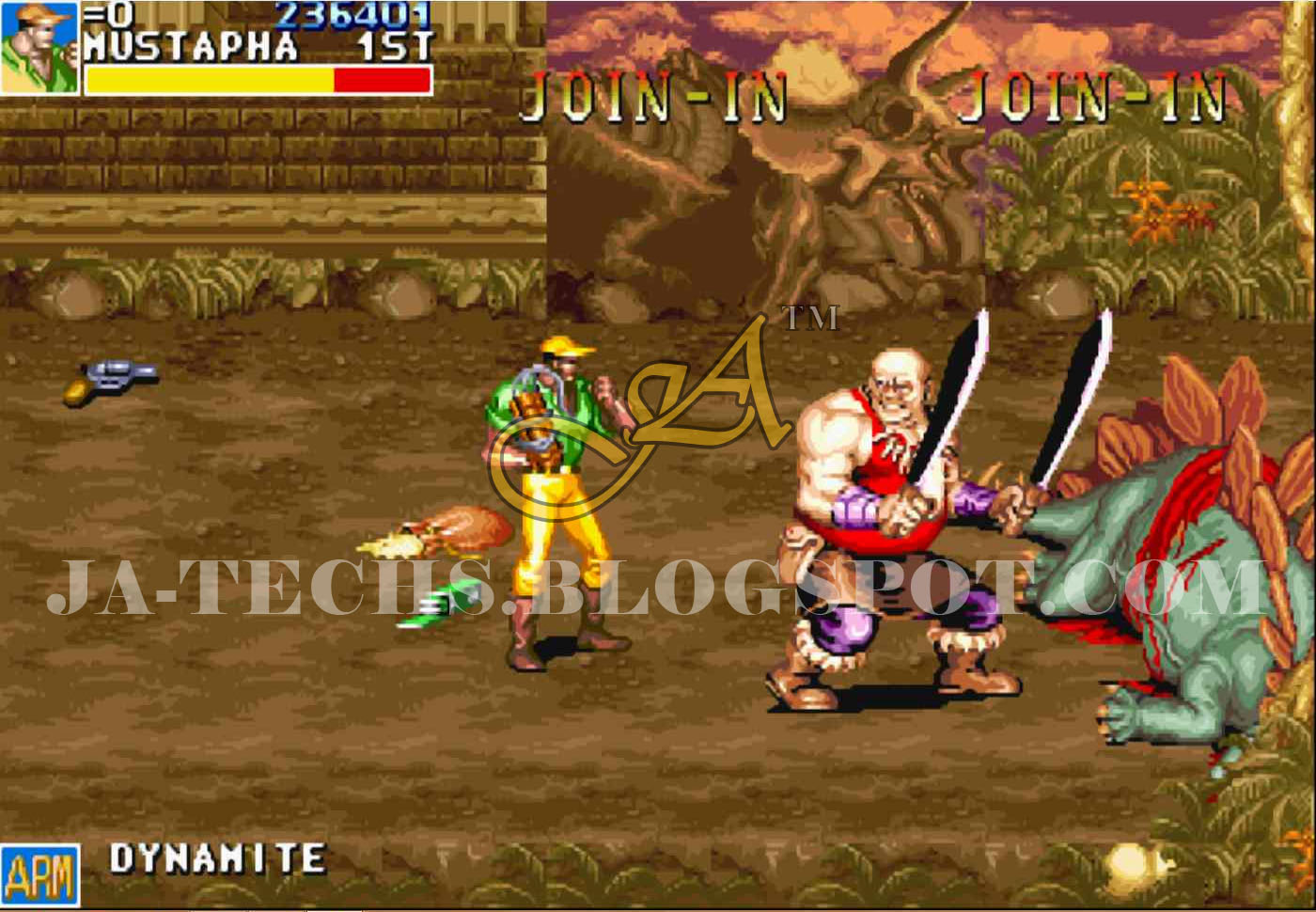 Cadillacs And Dinosaurs Game Cadillacs And Dinosaurs Game