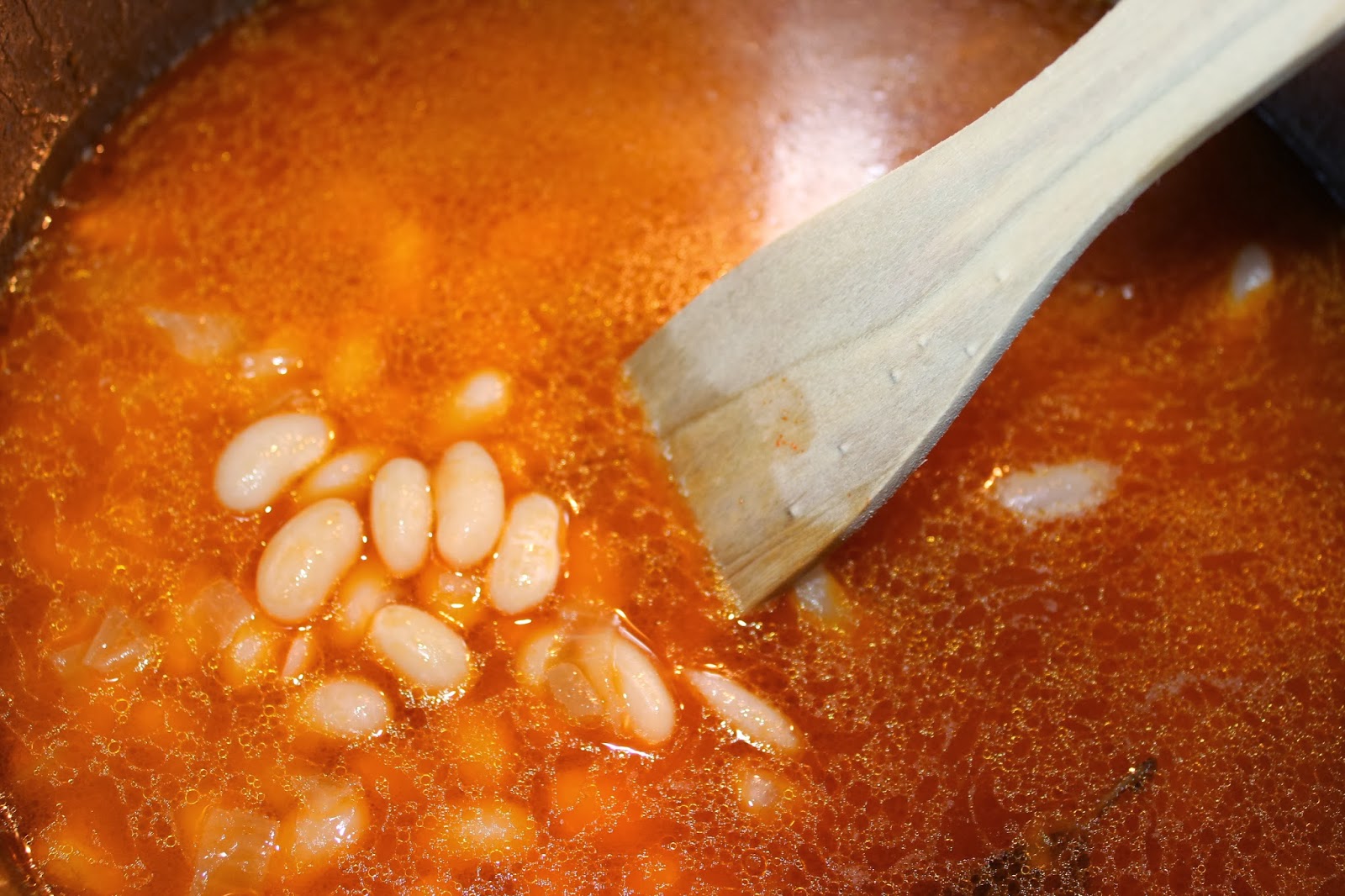 Judías blancas con manitas Recetas