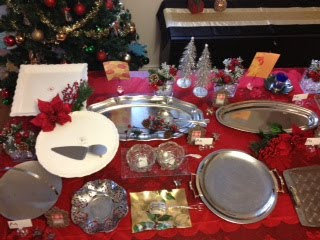 From my cottage kitchen: Chrismas Table Setting - Buffet party