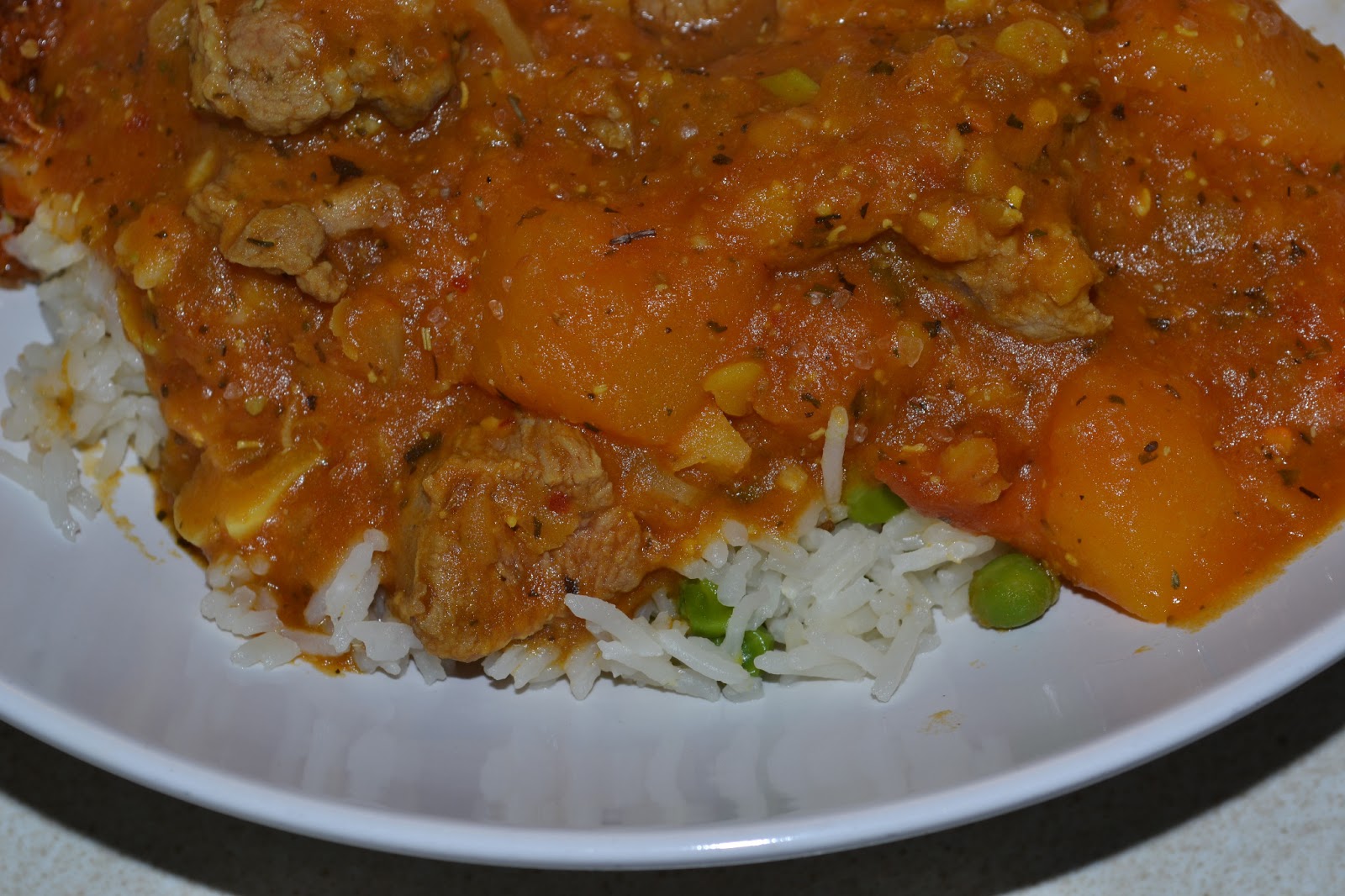 Lamb Dhansak or Lamb, Lentil, & Butternut Squash Curry