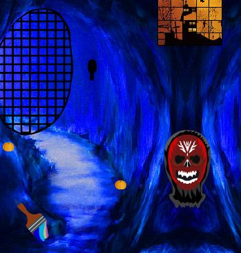 GamesNovel Halloween Blue Forest Escape