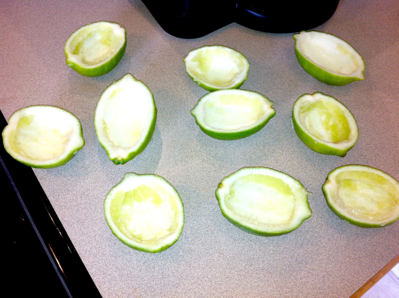 colleenchopaholic Lime Peel Margarita Jello Shots