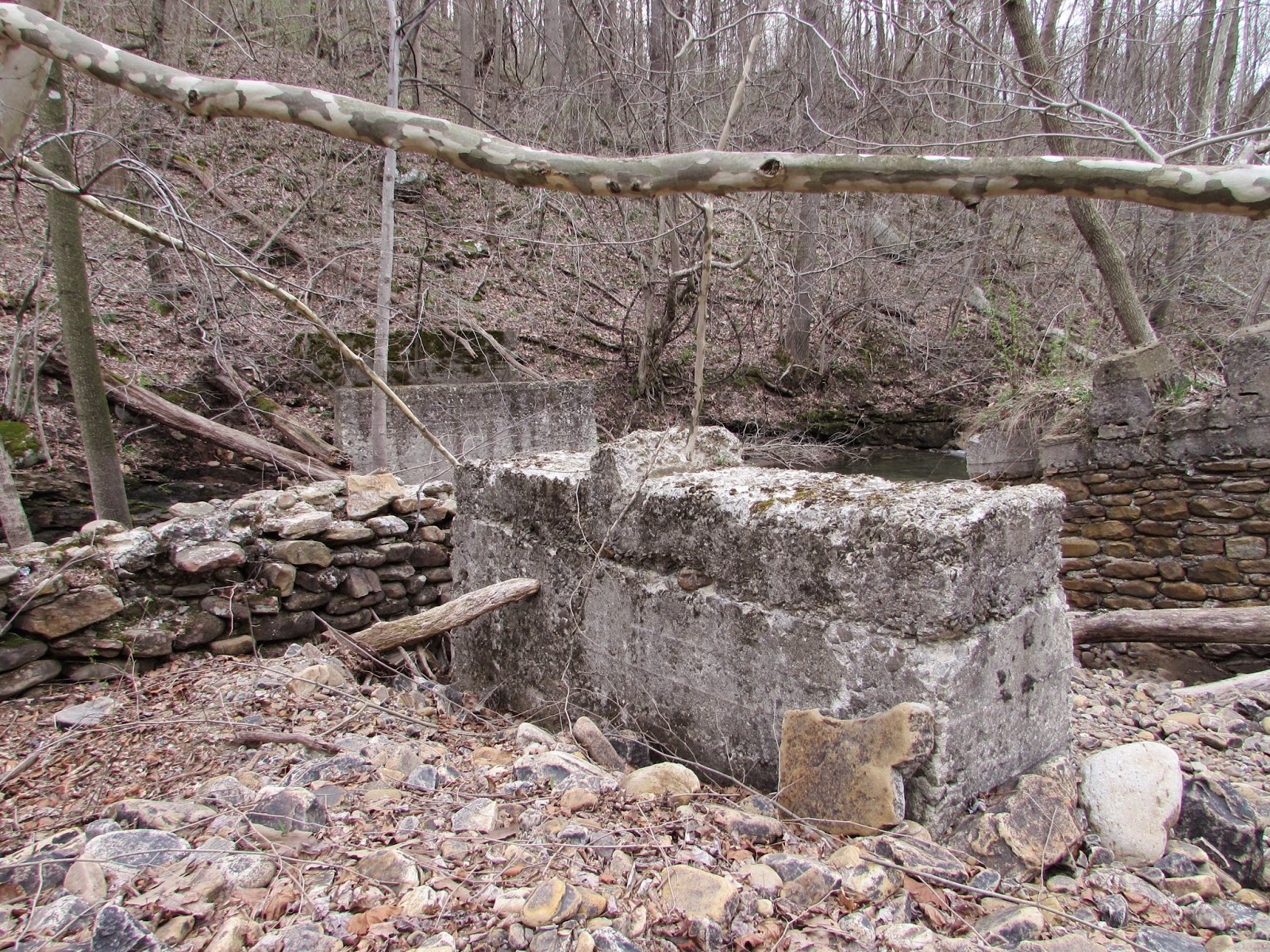 Dunbar Bluestone Quarry/Rippling Waters Restaurant Ruins Interesting