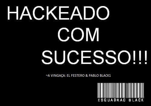 HACKEADO PELO ESQUADRÃO BLACK
