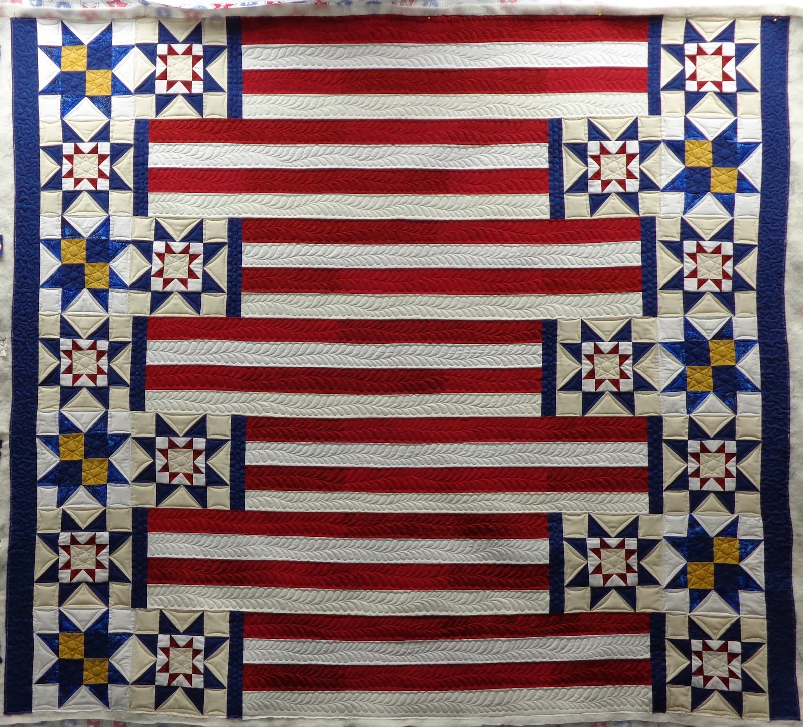 Sue's Stitchin' Quilt of Valor