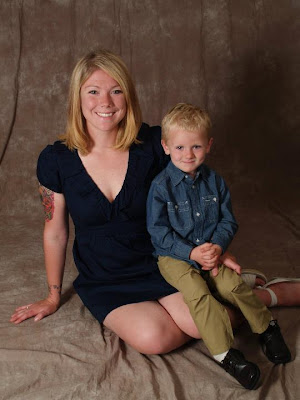 Momma and Corbin August 2011