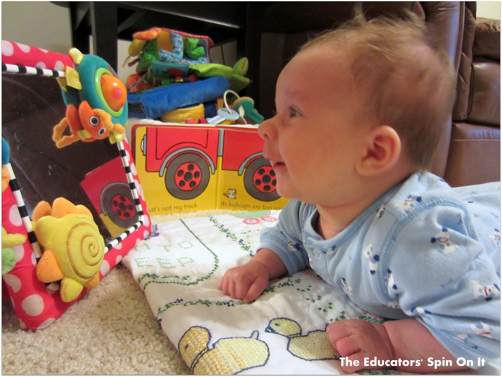 The Educators' Spin On It How to Play with a 2 Month Old