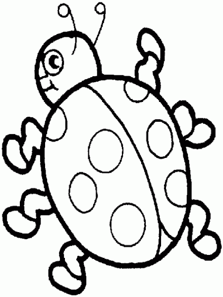 Ladybug Coloring Page