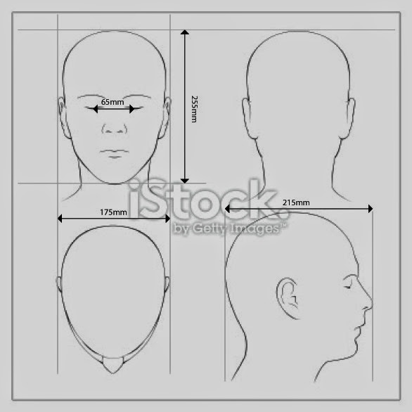 dali lomo measurements print actual size how to measure head size
